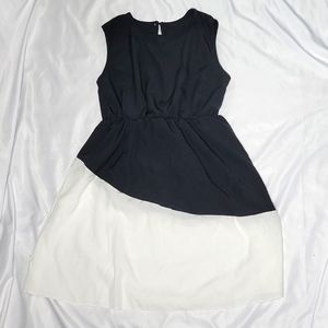 Black and White Dress